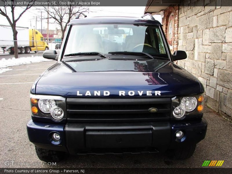 Oslo Blue / Alpaca Beige 2003 Land Rover Discovery SE