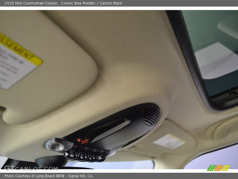 Cosmic Blue Metallic / Carbon Black 2016 Mini Countryman Cooper