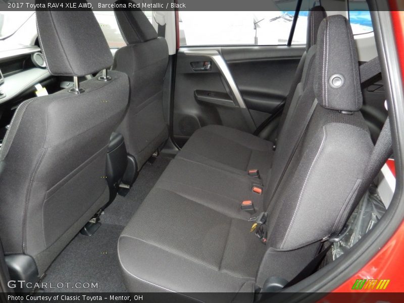 Barcelona Red Metallic / Black 2017 Toyota RAV4 XLE AWD