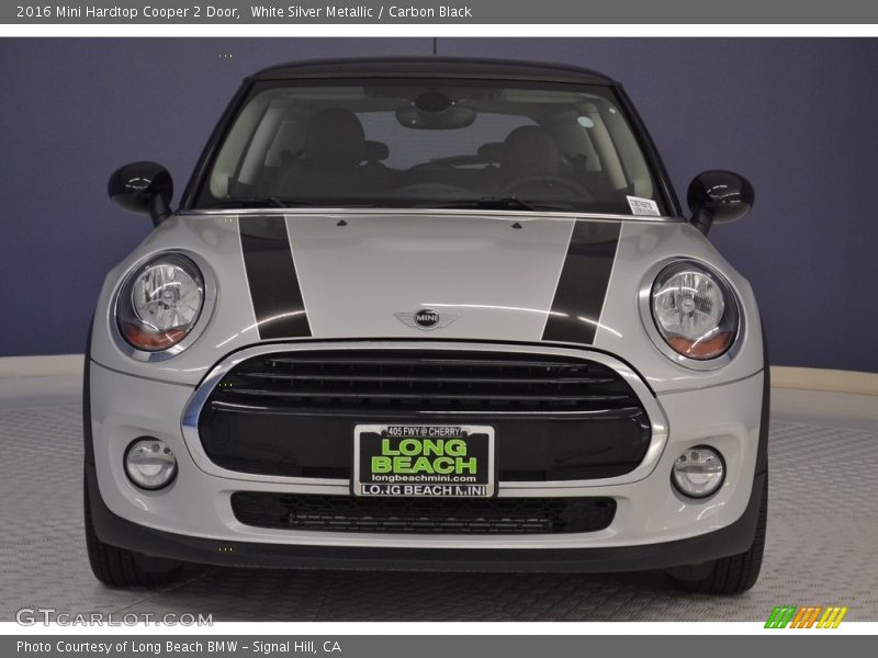 White Silver Metallic / Carbon Black 2016 Mini Hardtop Cooper 2 Door