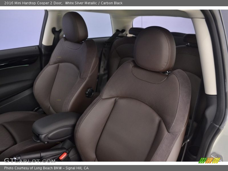White Silver Metallic / Carbon Black 2016 Mini Hardtop Cooper 2 Door