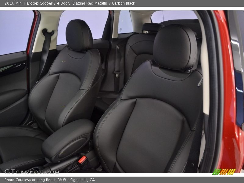 Blazing Red Metallic / Carbon Black 2016 Mini Hardtop Cooper S 4 Door