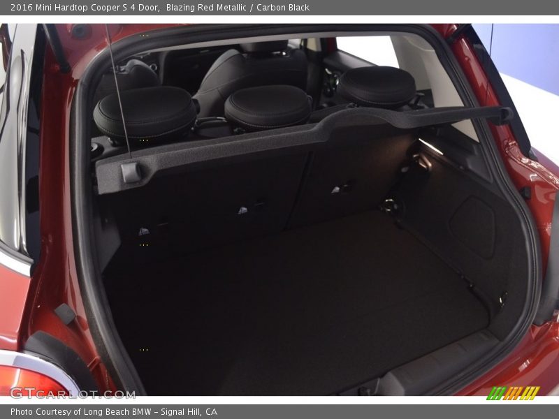 Blazing Red Metallic / Carbon Black 2016 Mini Hardtop Cooper S 4 Door