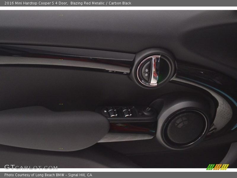 Blazing Red Metallic / Carbon Black 2016 Mini Hardtop Cooper S 4 Door