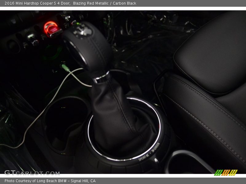 Blazing Red Metallic / Carbon Black 2016 Mini Hardtop Cooper S 4 Door