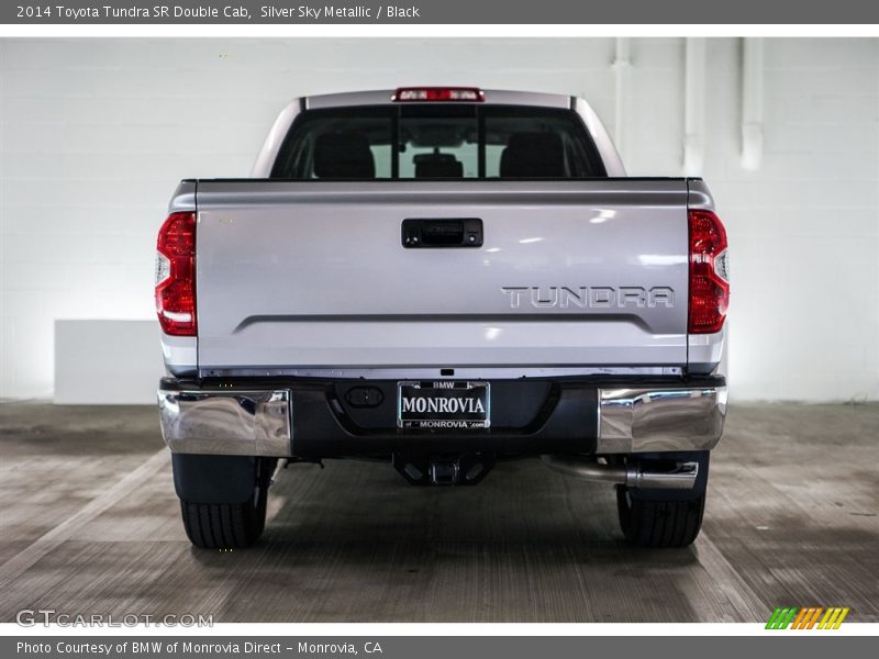 Silver Sky Metallic / Black 2014 Toyota Tundra SR Double Cab