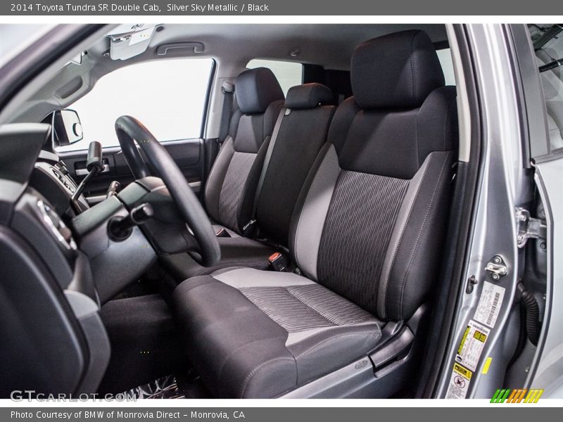Silver Sky Metallic / Black 2014 Toyota Tundra SR Double Cab