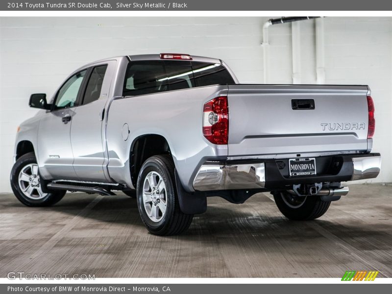 Silver Sky Metallic / Black 2014 Toyota Tundra SR Double Cab