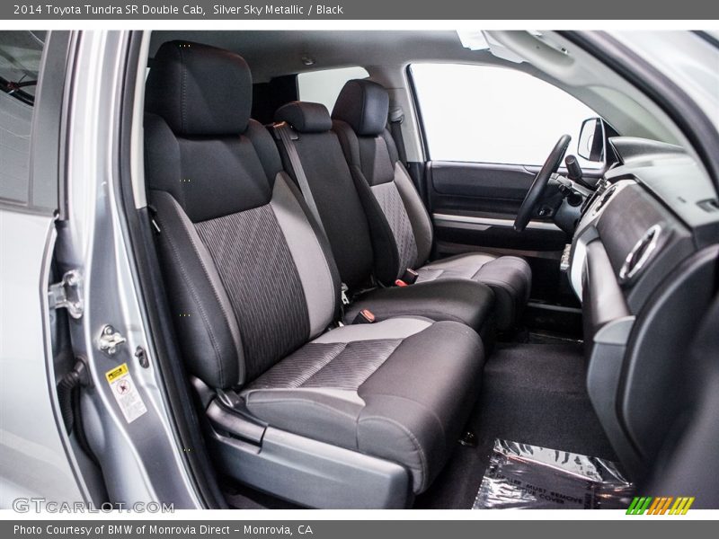 Silver Sky Metallic / Black 2014 Toyota Tundra SR Double Cab