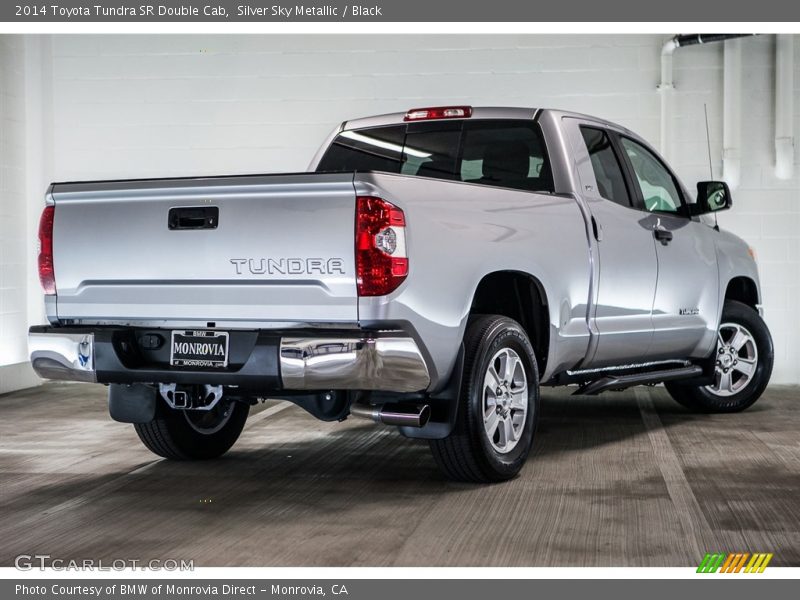 Silver Sky Metallic / Black 2014 Toyota Tundra SR Double Cab
