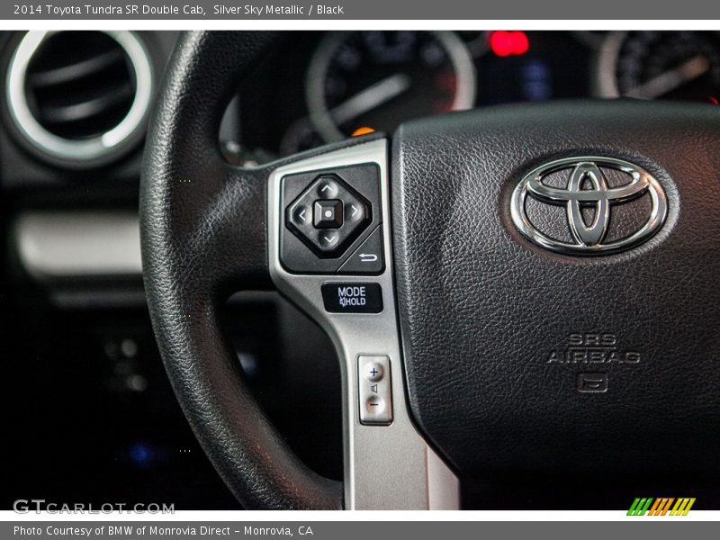 Silver Sky Metallic / Black 2014 Toyota Tundra SR Double Cab