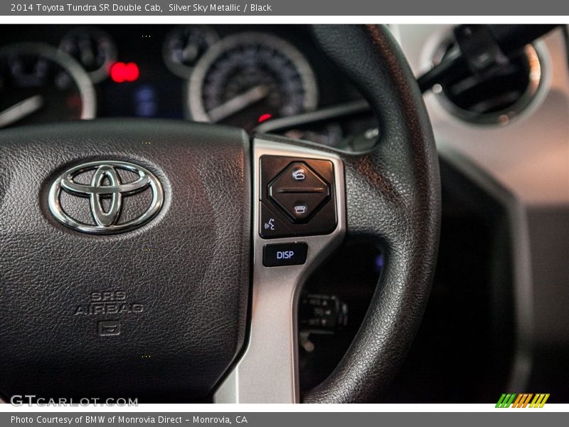 Silver Sky Metallic / Black 2014 Toyota Tundra SR Double Cab