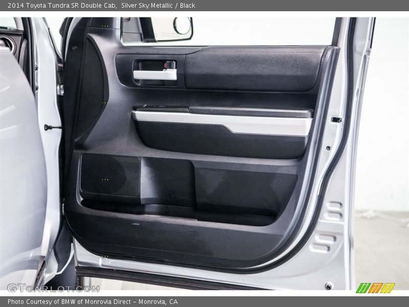 Silver Sky Metallic / Black 2014 Toyota Tundra SR Double Cab
