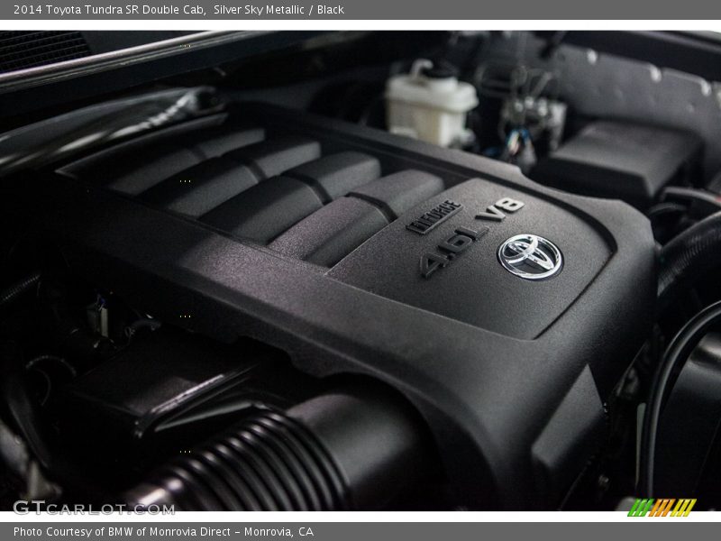 Silver Sky Metallic / Black 2014 Toyota Tundra SR Double Cab