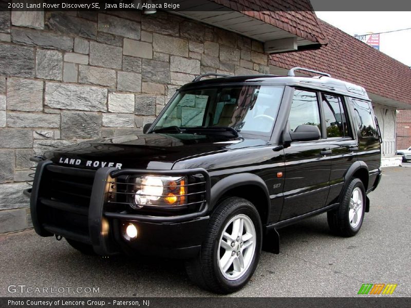 Java Black / Alpaca Beige 2003 Land Rover Discovery SE