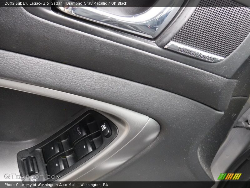 Diamond Gray Metallic / Off Black 2009 Subaru Legacy 2.5i Sedan