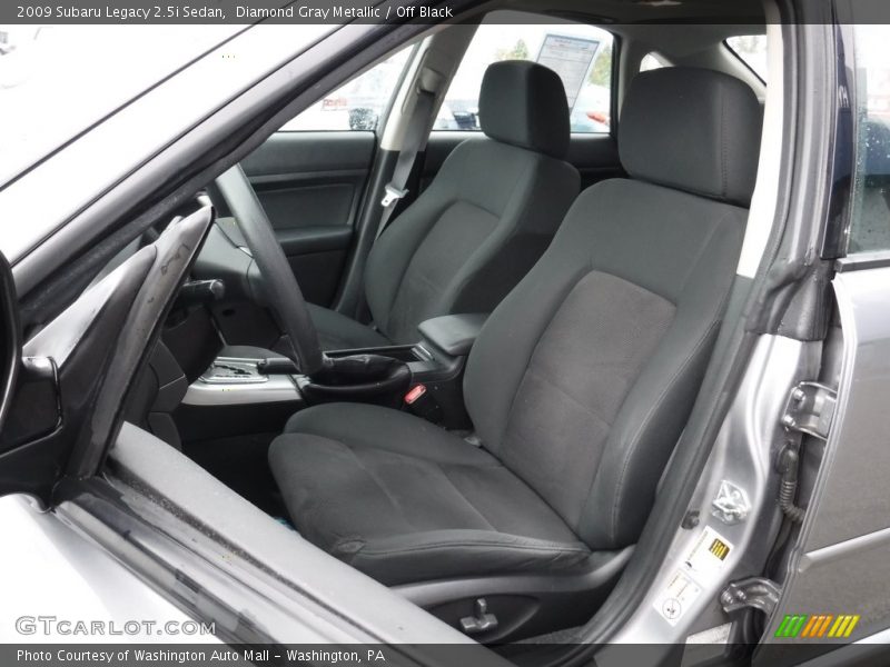 Diamond Gray Metallic / Off Black 2009 Subaru Legacy 2.5i Sedan