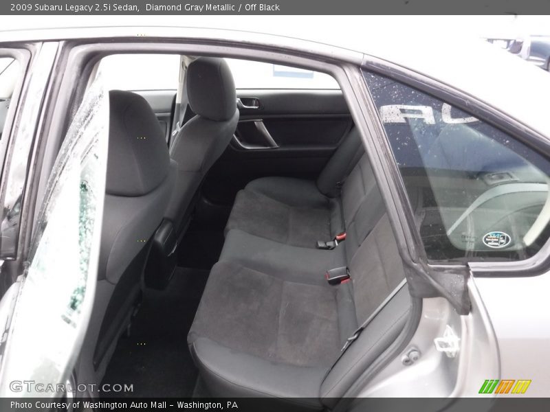 Diamond Gray Metallic / Off Black 2009 Subaru Legacy 2.5i Sedan