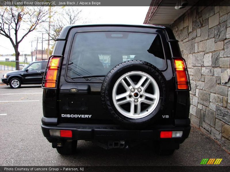 Java Black / Alpaca Beige 2003 Land Rover Discovery SE