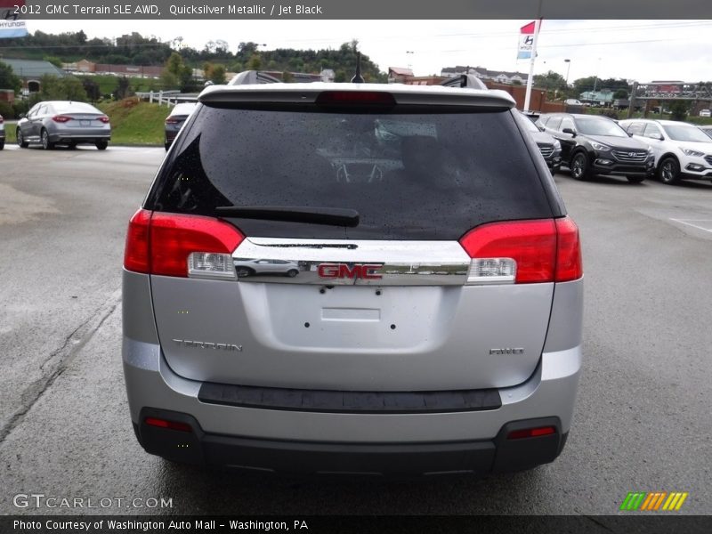 Quicksilver Metallic / Jet Black 2012 GMC Terrain SLE AWD