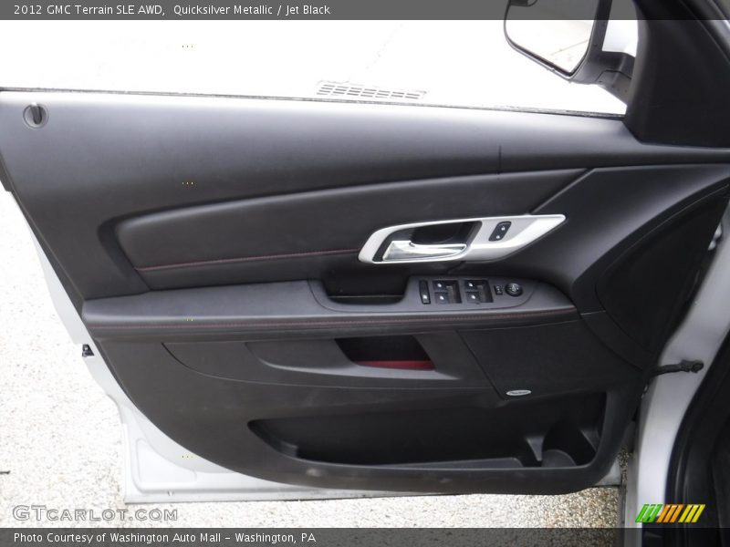 Quicksilver Metallic / Jet Black 2012 GMC Terrain SLE AWD