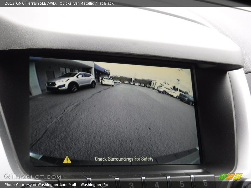 Quicksilver Metallic / Jet Black 2012 GMC Terrain SLE AWD