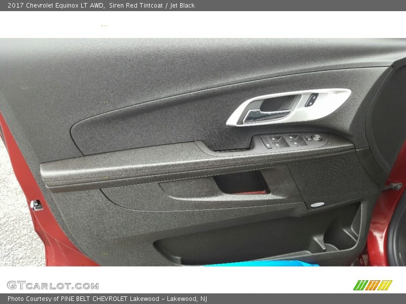Siren Red Tintcoat / Jet Black 2017 Chevrolet Equinox LT AWD