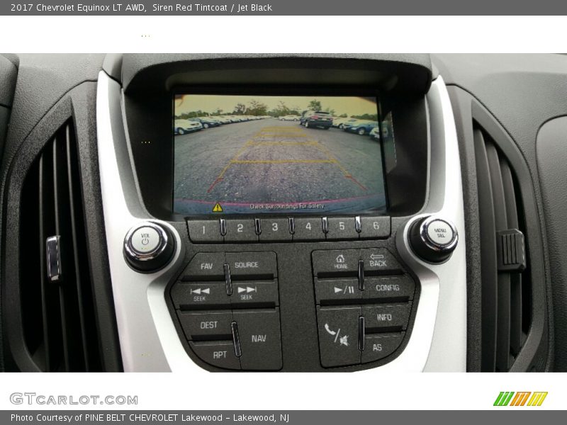 Siren Red Tintcoat / Jet Black 2017 Chevrolet Equinox LT AWD