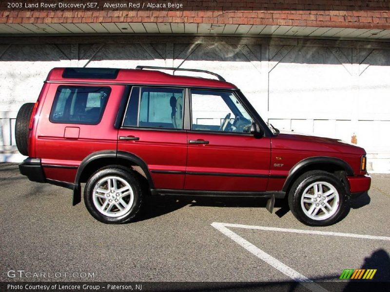 Alveston Red / Alpaca Beige 2003 Land Rover Discovery SE7