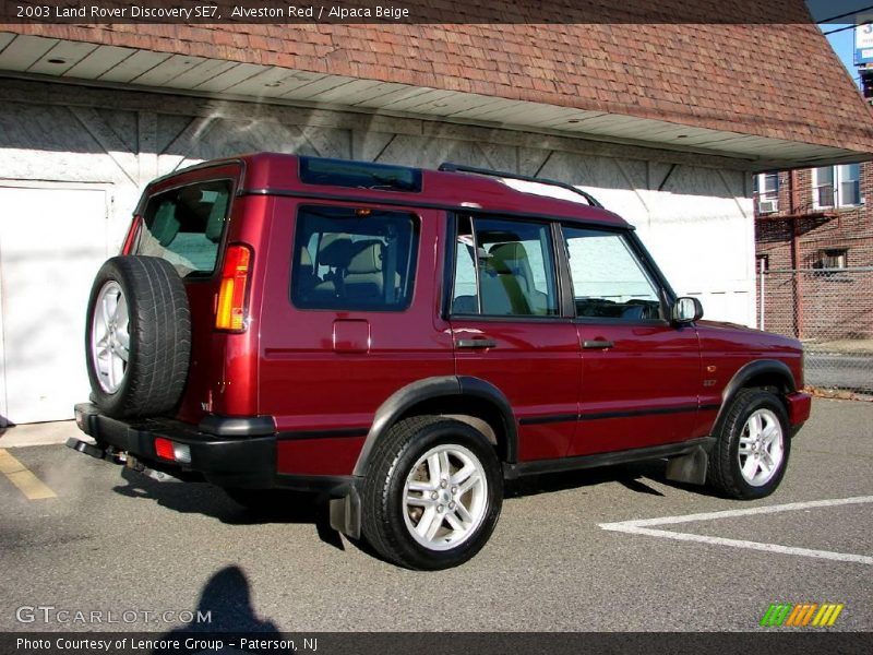 Alveston Red / Alpaca Beige 2003 Land Rover Discovery SE7