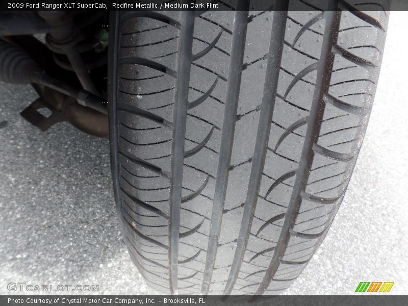 Redfire Metallic / Medium Dark Flint 2009 Ford Ranger XLT SuperCab