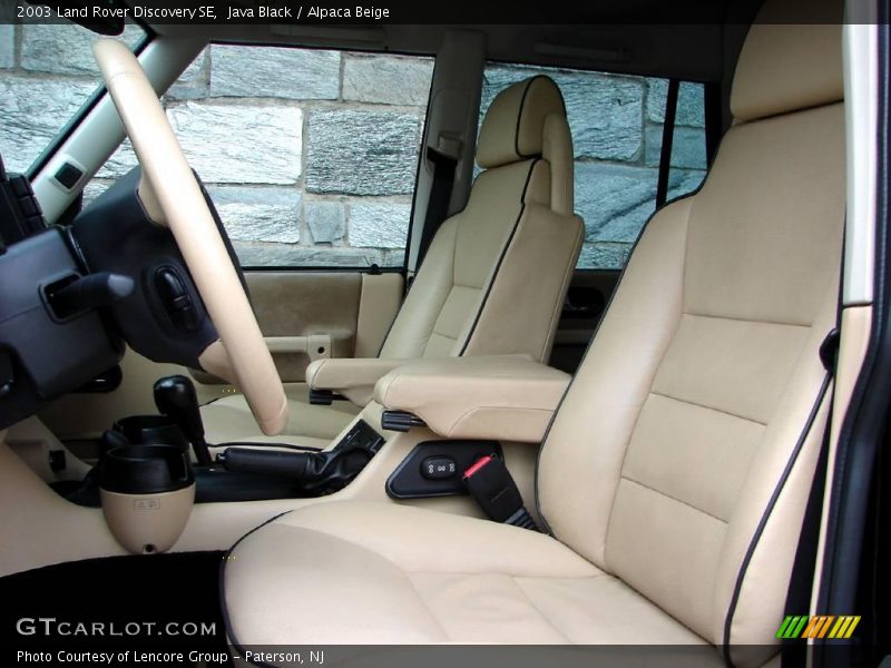 Java Black / Alpaca Beige 2003 Land Rover Discovery SE