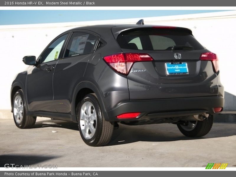 Modern Steel Metallic / Black 2016 Honda HR-V EX