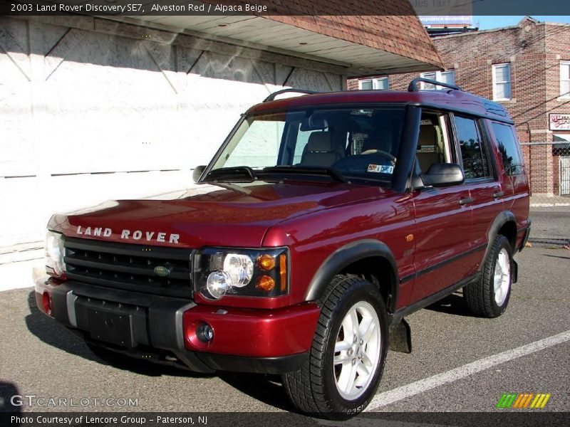 Alveston Red / Alpaca Beige 2003 Land Rover Discovery SE7