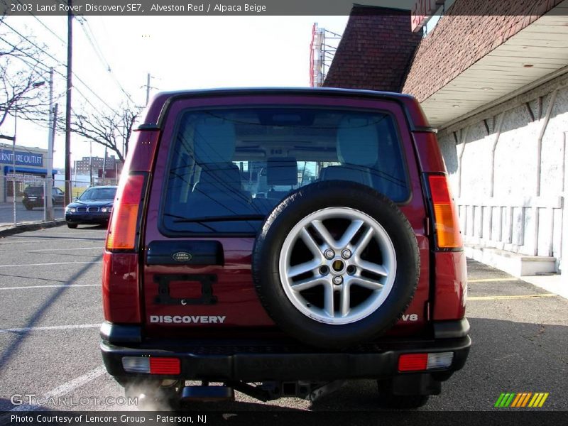 Alveston Red / Alpaca Beige 2003 Land Rover Discovery SE7