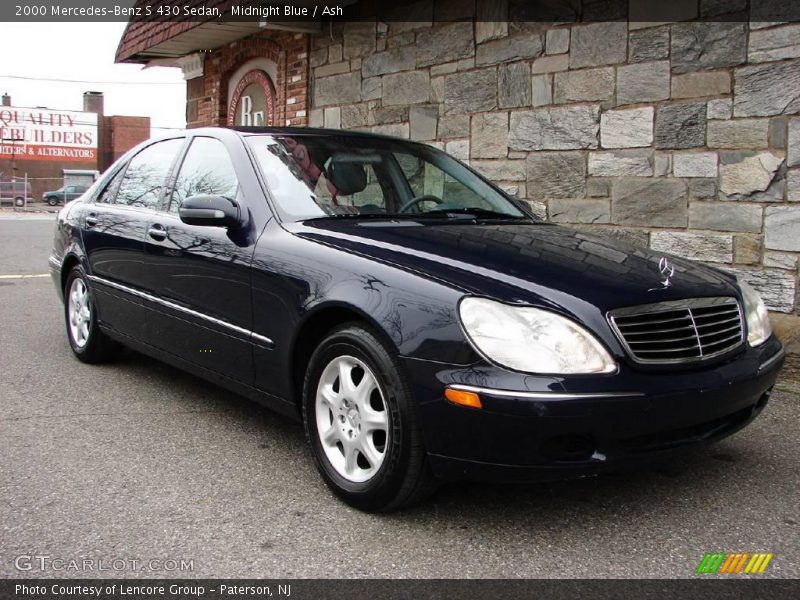Midnight Blue / Ash 2000 Mercedes-Benz S 430 Sedan