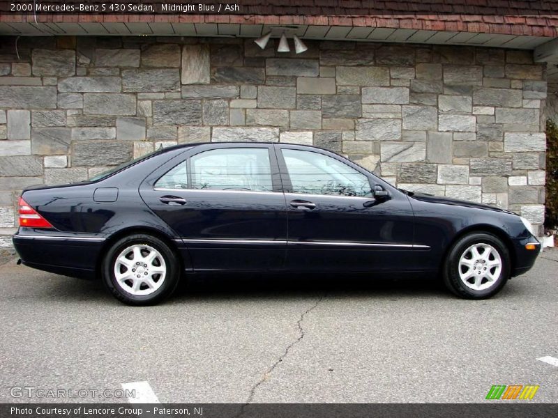 Midnight Blue / Ash 2000 Mercedes-Benz S 430 Sedan