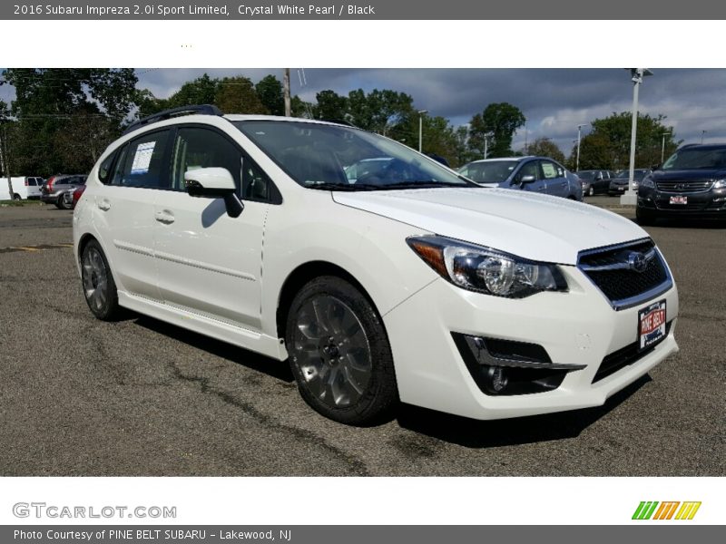 Crystal White Pearl / Black 2016 Subaru Impreza 2.0i Sport Limited