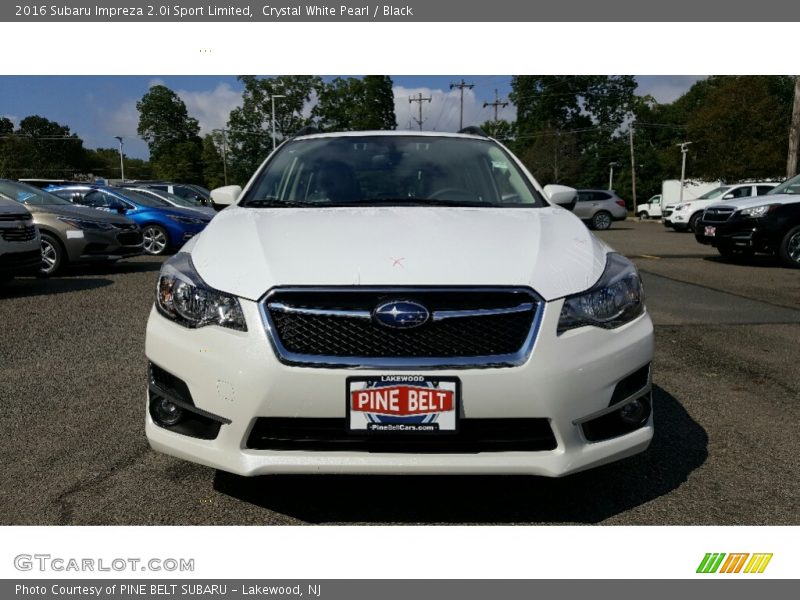 Crystal White Pearl / Black 2016 Subaru Impreza 2.0i Sport Limited