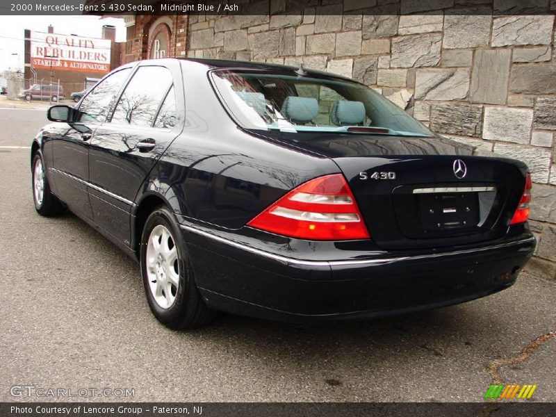 Midnight Blue / Ash 2000 Mercedes-Benz S 430 Sedan