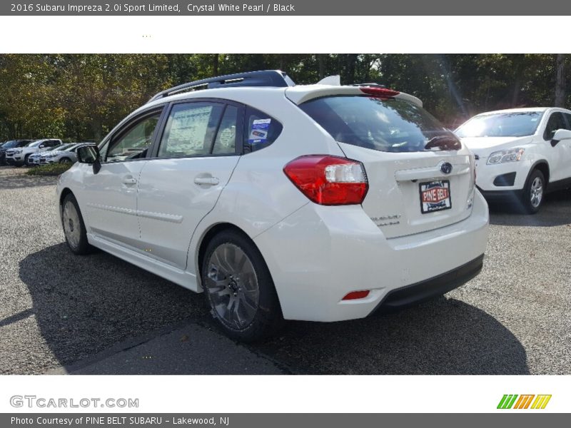 Crystal White Pearl / Black 2016 Subaru Impreza 2.0i Sport Limited