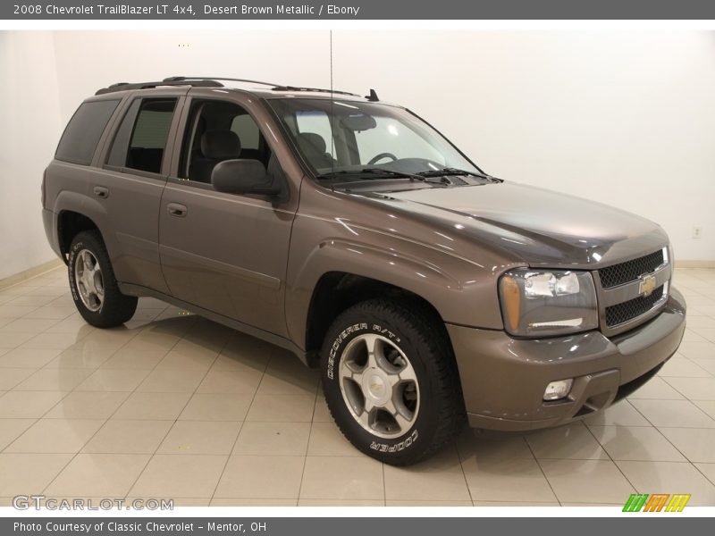 Desert Brown Metallic / Ebony 2008 Chevrolet TrailBlazer LT 4x4