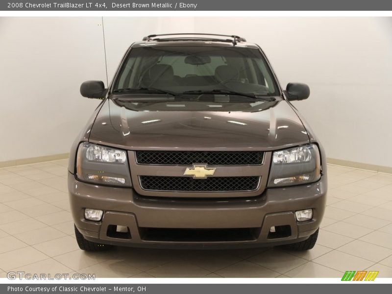 Desert Brown Metallic / Ebony 2008 Chevrolet TrailBlazer LT 4x4
