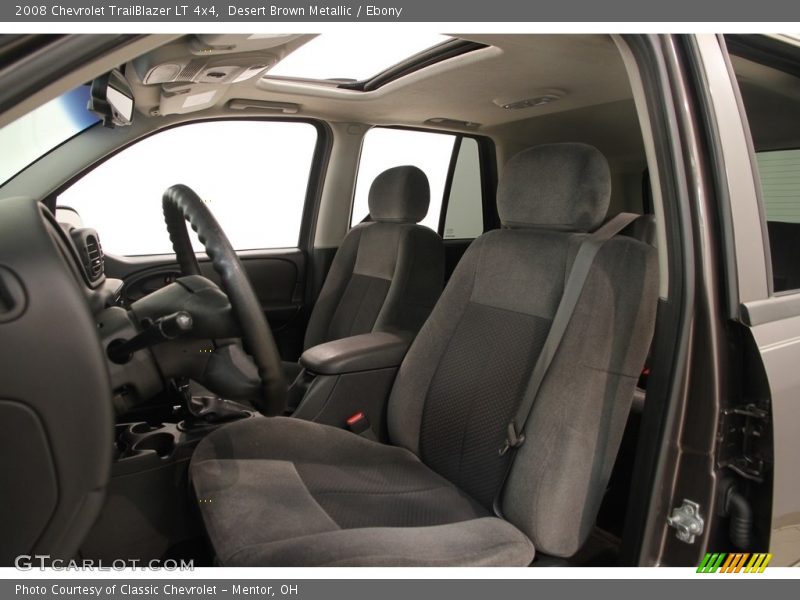 Desert Brown Metallic / Ebony 2008 Chevrolet TrailBlazer LT 4x4