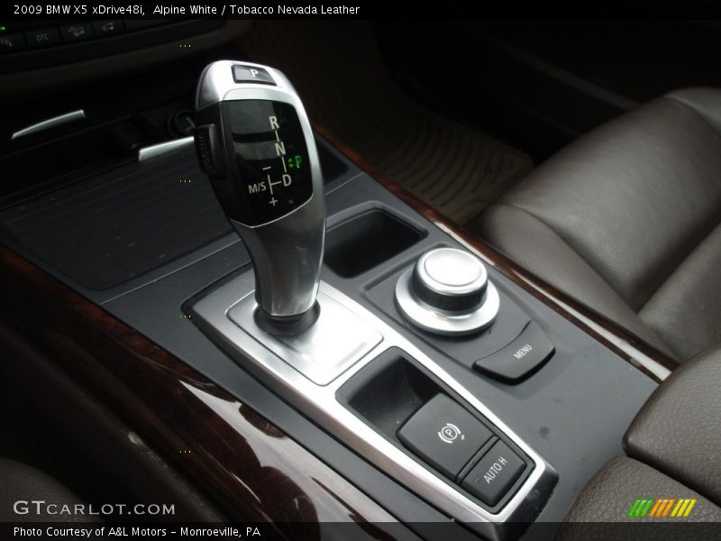 Alpine White / Tobacco Nevada Leather 2009 BMW X5 xDrive48i