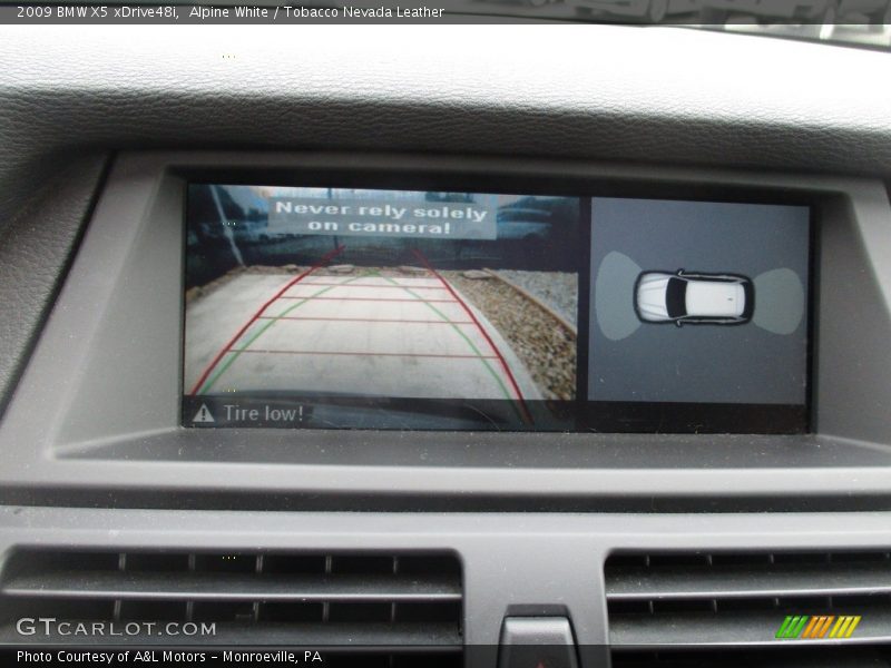 Alpine White / Tobacco Nevada Leather 2009 BMW X5 xDrive48i