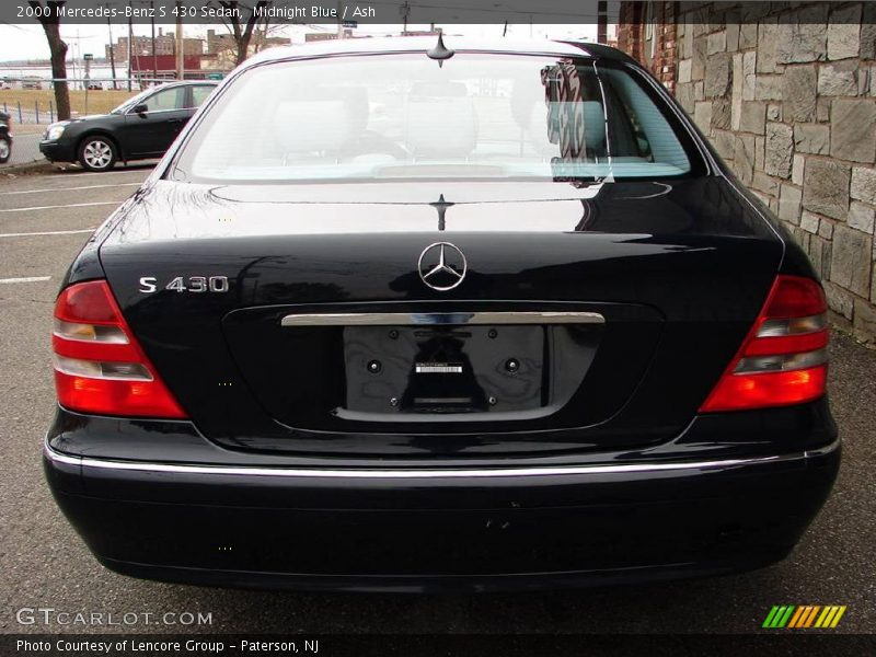 Midnight Blue / Ash 2000 Mercedes-Benz S 430 Sedan