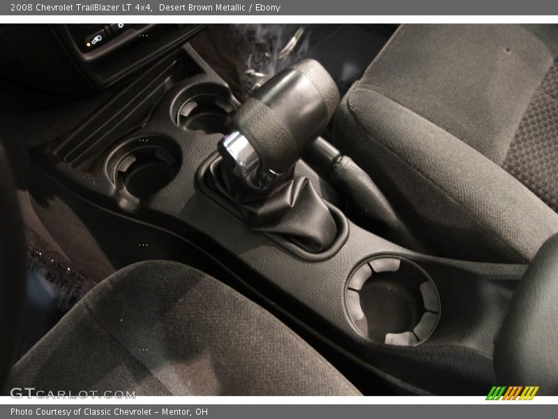 Desert Brown Metallic / Ebony 2008 Chevrolet TrailBlazer LT 4x4