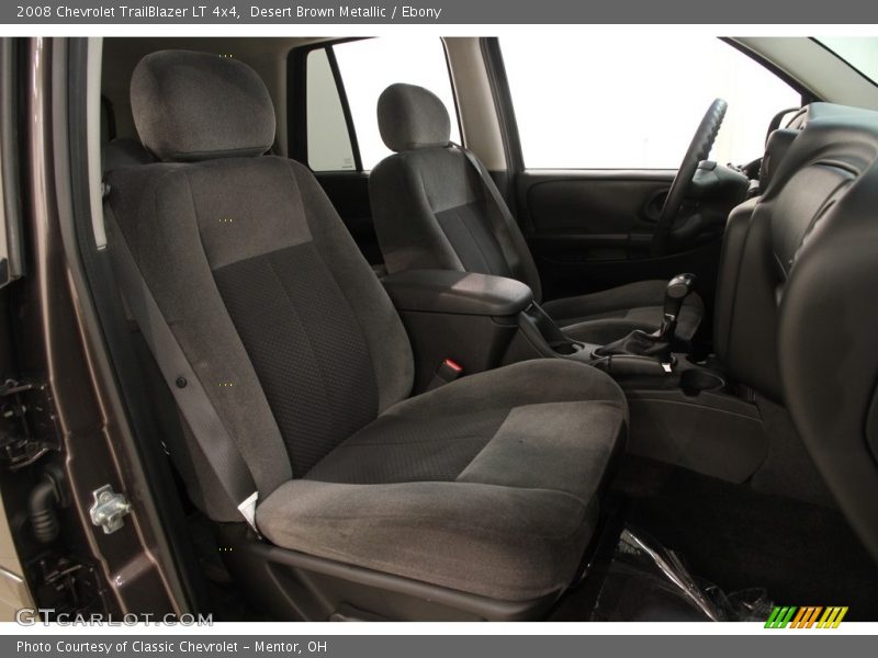 Desert Brown Metallic / Ebony 2008 Chevrolet TrailBlazer LT 4x4