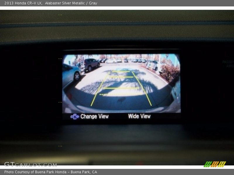 Alabaster Silver Metallic / Gray 2013 Honda CR-V LX